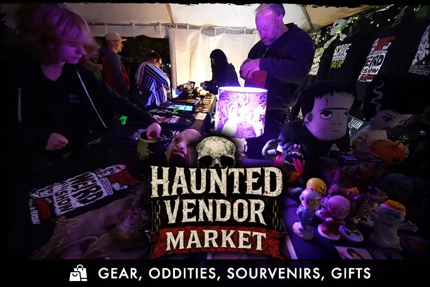 Haunted Vendor Market at OR haunted house