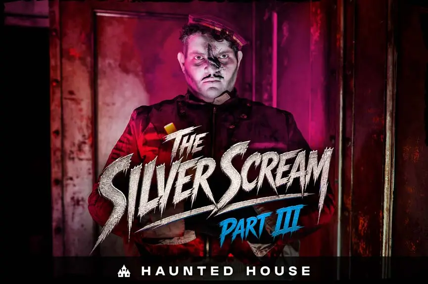 The Silver Scream – Cinematic Terror at Scaregrounds PDX, Portland Haunted House